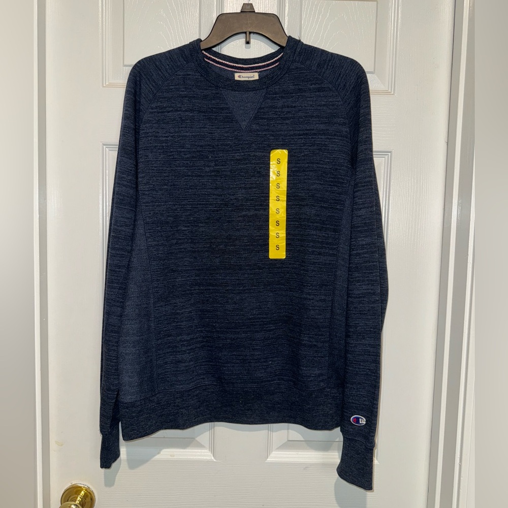 Champion blue crewneck. Size S. NWT